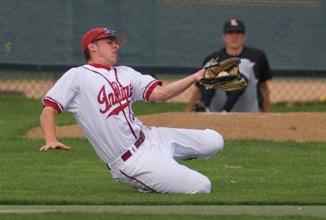 IDS FILE PHOTOSophomore outfielder Chris Hervey catches a flyball to right field during a game against Louisville March 5, 2007.