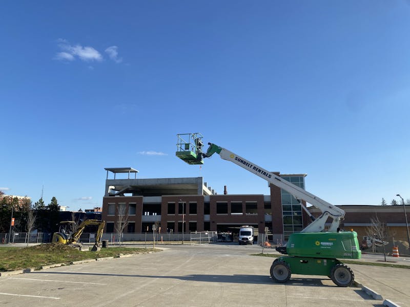 Trades district parking garage to open April 17 with ribbon-cutting