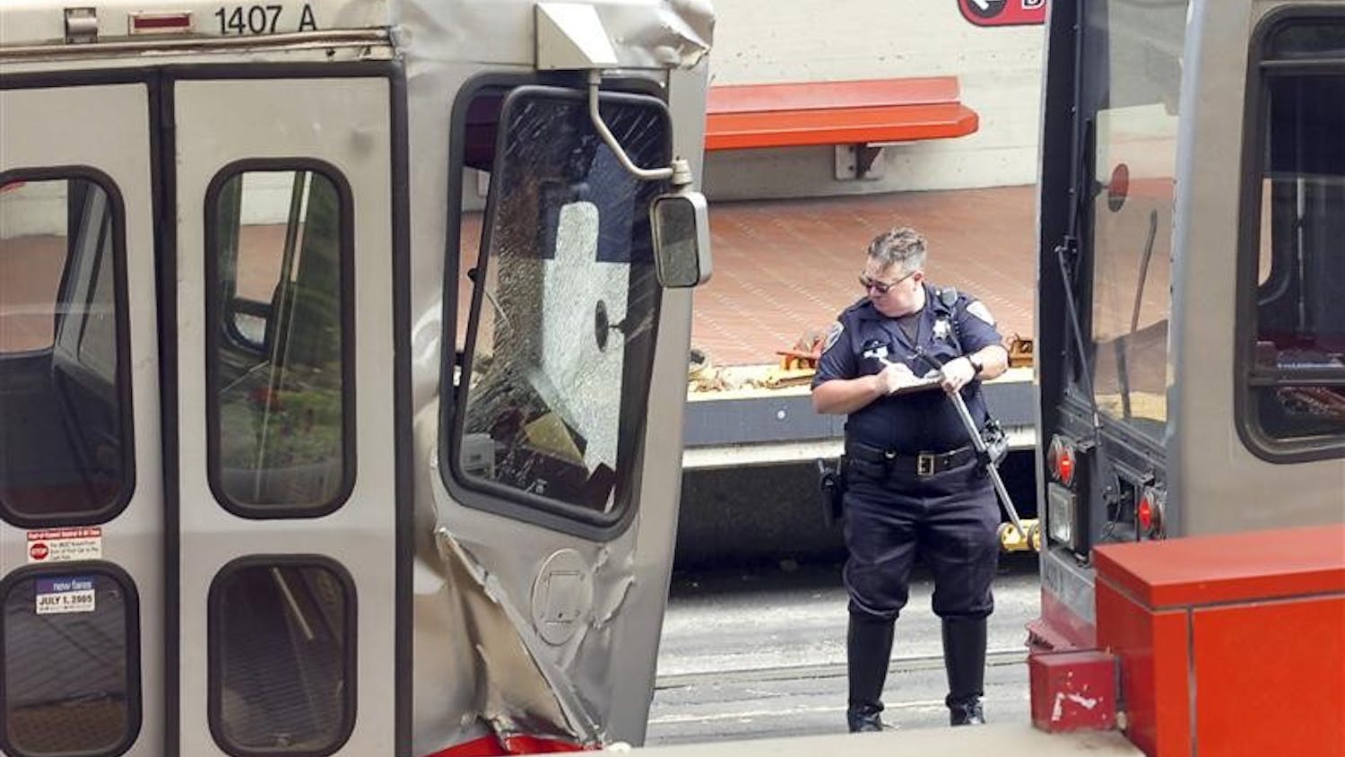 Calif Light Rail Crash