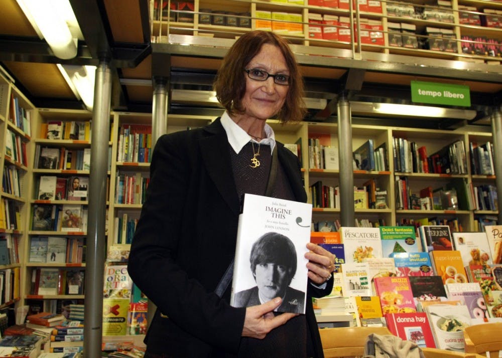 Julia Baird, John Lennon's half-sister and author of the book "Imagine This – Growing up with my brother John Lennon" will be signing her book Friday at the Buskirk-Chumley Theater. She is currently touring with the Mersey Beatles tribute band, who will be performing "Sgt. Pepper's Lonely Hearts Club Band" for its 50th anniversary at the Buskirk-Chumley Theater.