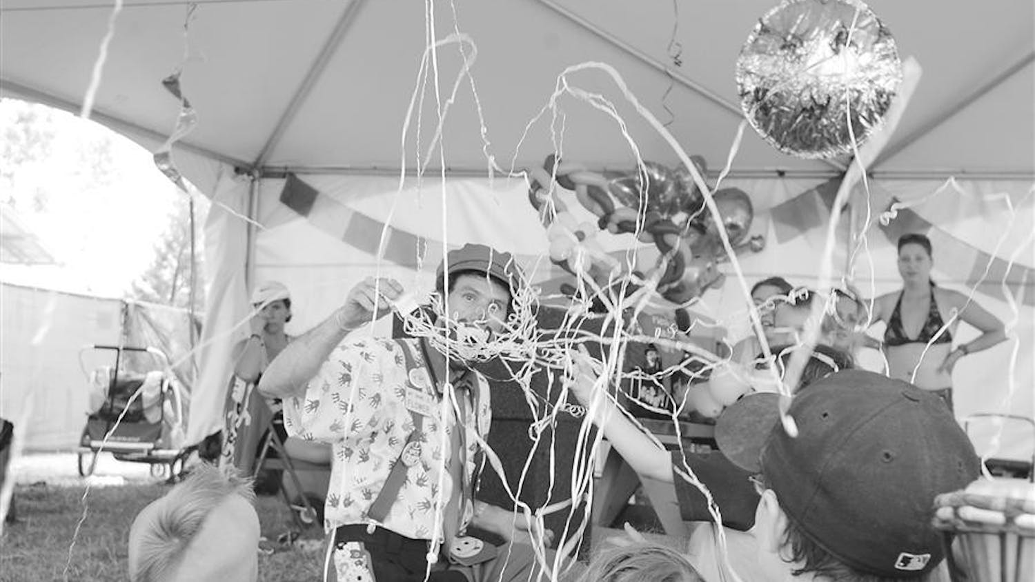 Bonnaroo silly string