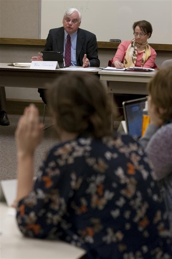 provost and dean talk