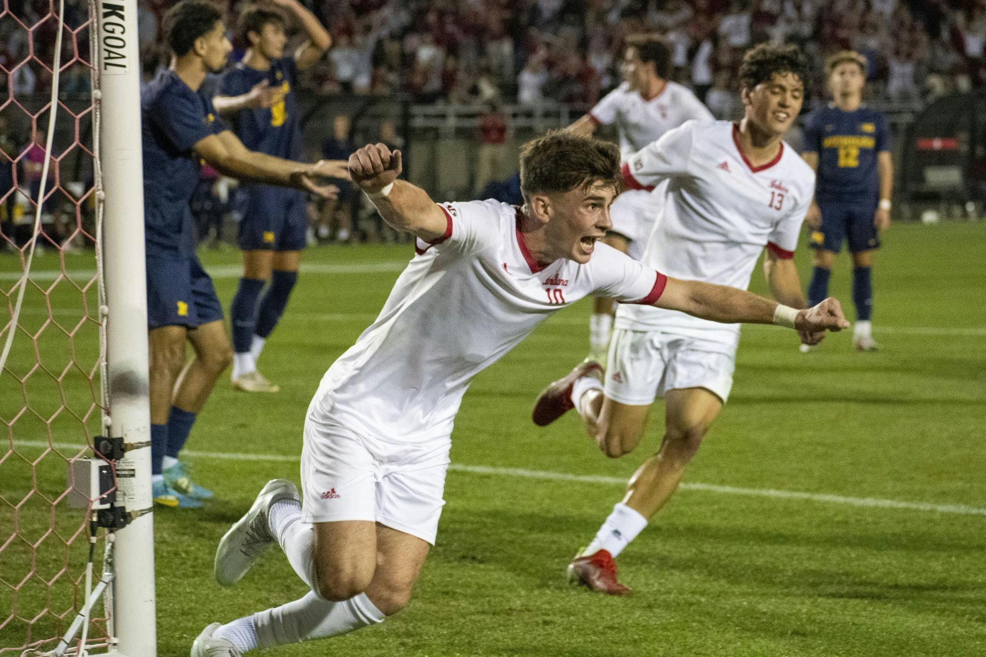 Indiana Men’s Soccer Edges Michigan In 4-3 Thriller, Advances To Big ...