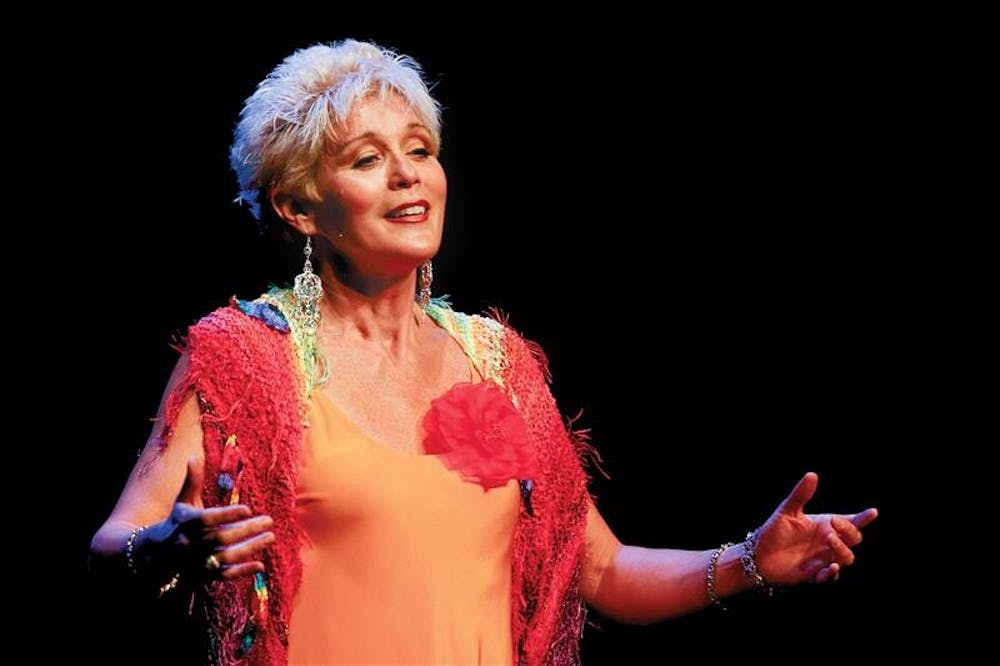 Acclaimed singer and Jacobs School of Music professor Sylvia McNair performs George Gershwin's "Summertime" from the opera Porgy and Bess during the 20th annual "A Night at the Opera" Sunday night at Buskirk-Chumley Theater. The event benefits Middle Way House, a local United Way agency that offers programs and services to women and children who are victims of domestic violence and sexual assault.