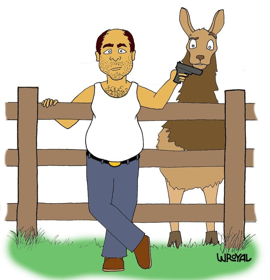 Should you be allowed to  bring a gun to a zoo?