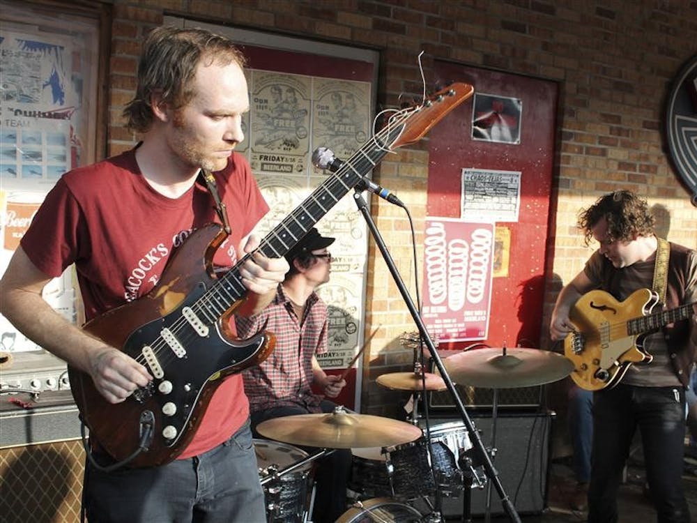 Bloomington band Apache Dropout performs March 15 at Beerland in Austin, Texas during South by Southwest.