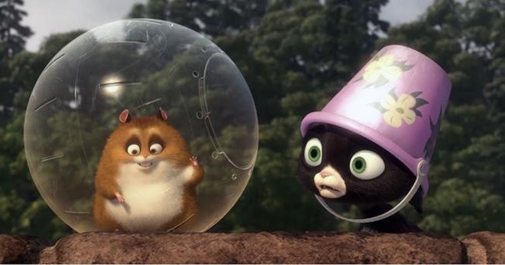 Jake Gyllenhaal was asked to voice the hamster in the bubble, but declined because he didn't want to be typecast.