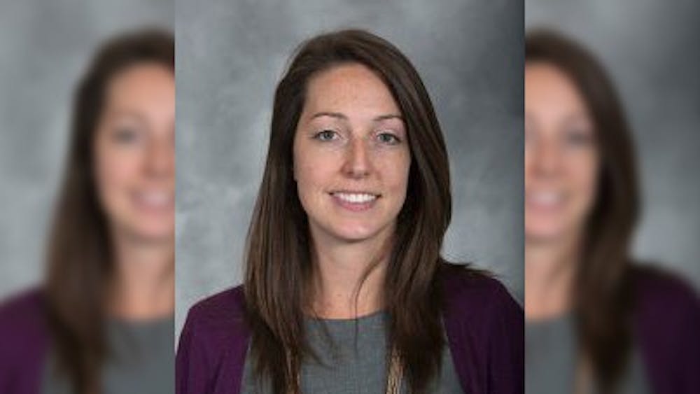 <p>Dr. Caitlin Bernard, an IU Health OB-GYN and assistant professor at IU School of Medicine, smiles for a portrait. Dr. Bernard became the subject of national debate when the Indianapolis Star reported that she was going to perform an abortion for a ten-year-old rape victim. </p><p></p>