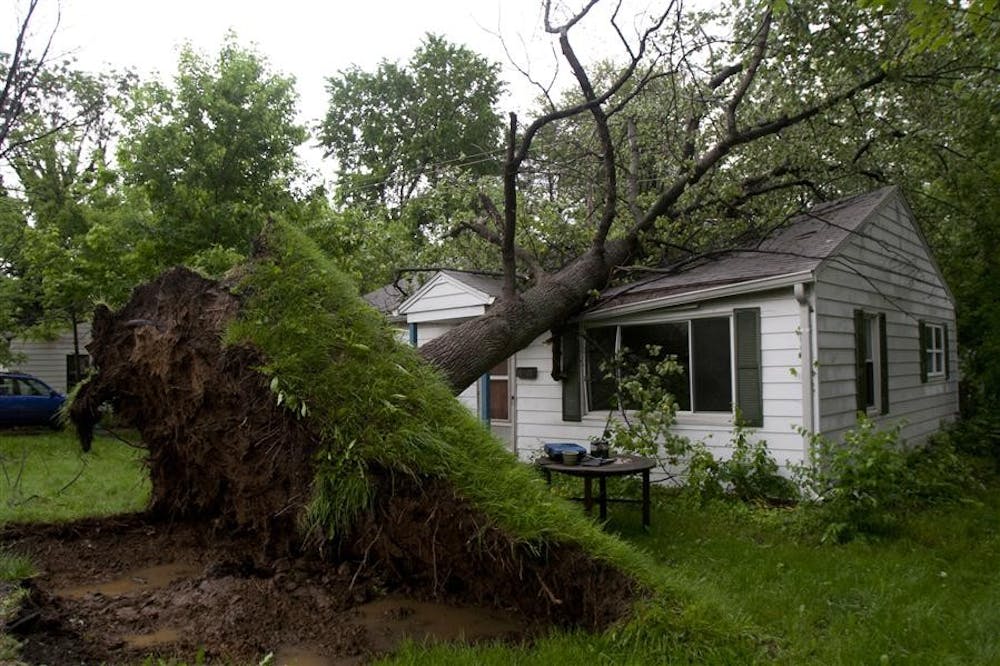 severe weather and storm in bloomington