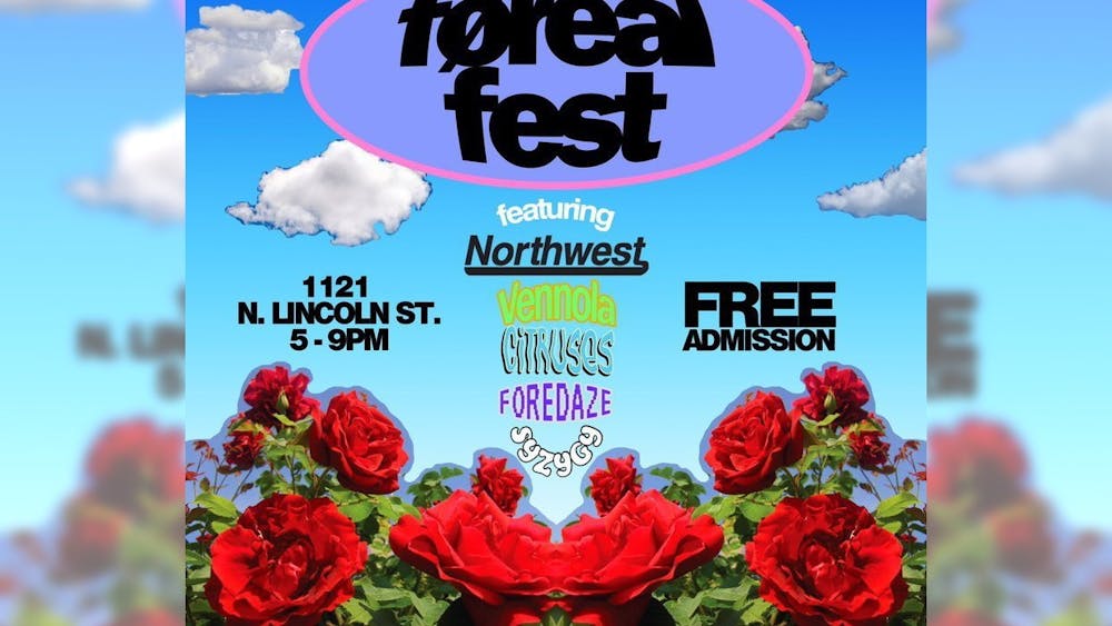 Local bands will play at Føreal Fest from 5-9 p.m. on Saturday. The free musical festival will be held outdoors at 1121 N. Lincoln St.  