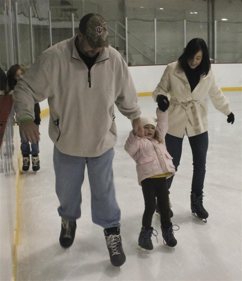 ice skating