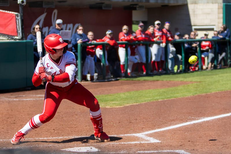 Indiana softball’s offense leads to weekend sweep of Detroit Mercy