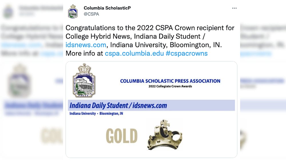 The IDS was one of three publications this year to win a Gold Crown from the Columbia Scholastic Press Association in the Hybrid News category.