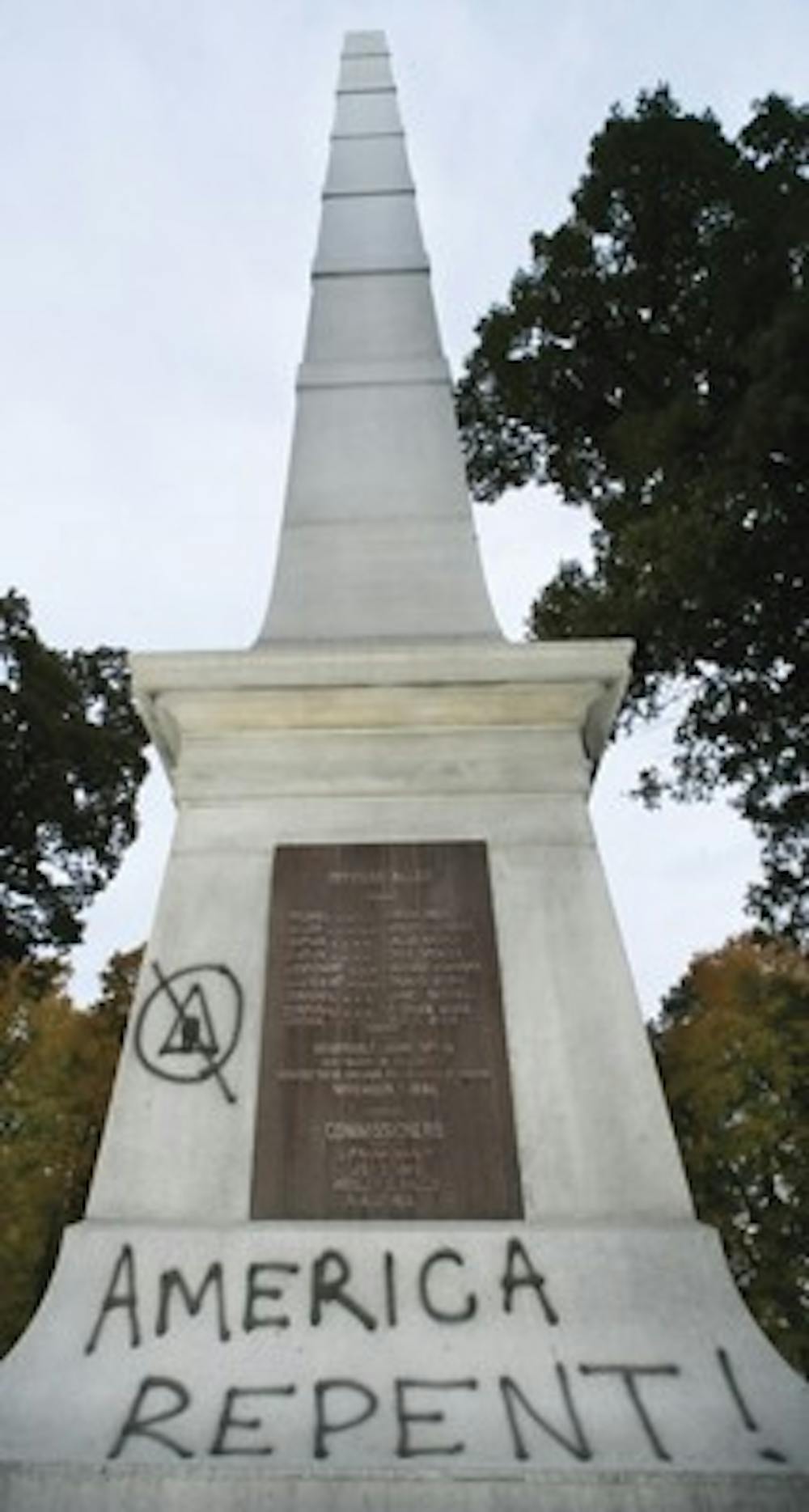 Monument Vandalism
