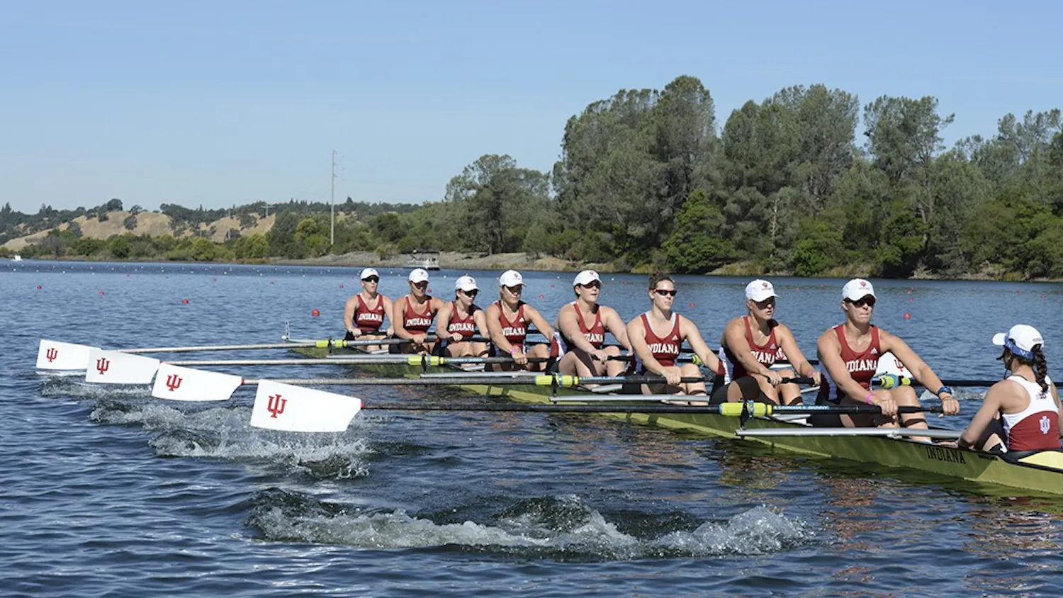 The IU Women's Rowing team qualified into the 2015 National Championship Finals
.