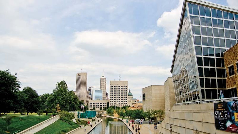 The Indiana State Museum at 650 W. Washington St. in downtown Indianapolis is situated near the Eiteljorg Museum and the IMAX Theater.