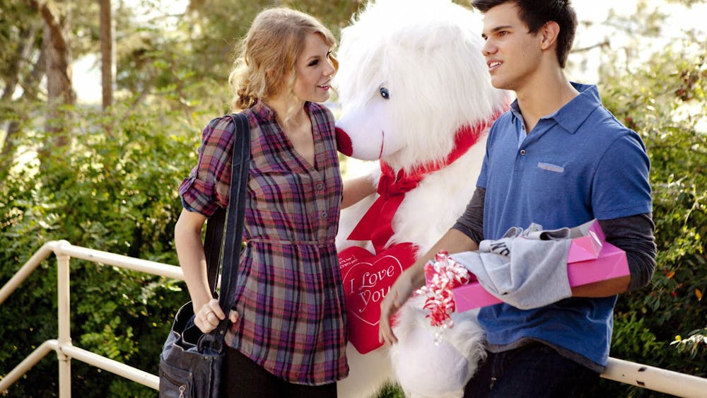 Taylor Swift and Taylor Lautner are seen in &quot;Valentine&#x27;s Day&quot;. The movie was released on Feb. 12, 2010. 