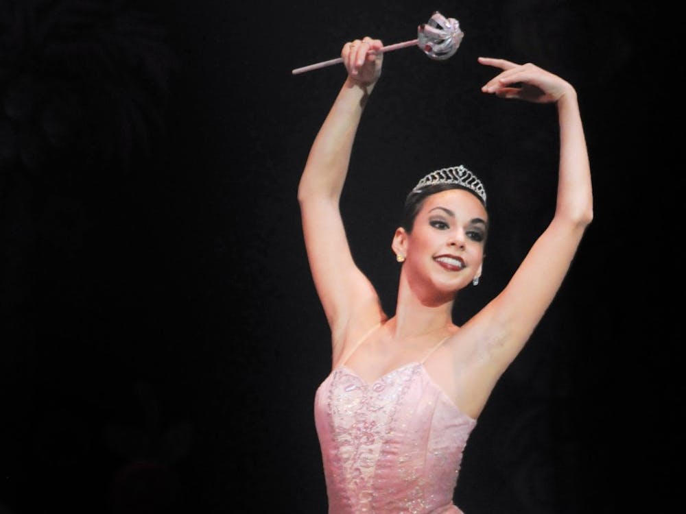 Gabby Johnson performs the role of the Sugar Plum Fairy during a dress rehearsal of "The Nutcracker" in 2011 in the Musical Arts Center. Johnson shared the role of the Sugar Plum Fairy with Jordan Martin and Mary-Quinn Aber.