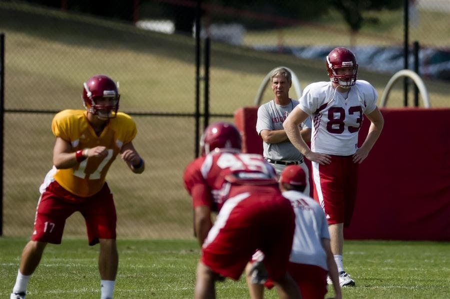 IU Football Practice
