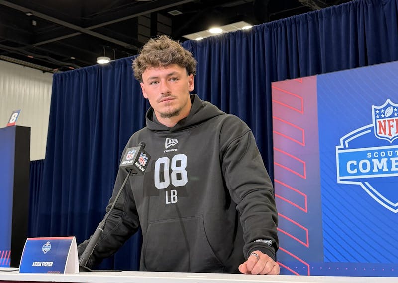 Indiana football’s Aiden Fisher dreamt about the NFL. Now he wants to ‘smell the roses’