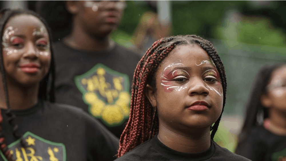 A parade of over 500 people traveled down Martin Luther King Jr. Boulevard, June 18, 2022, in Northeast Portland to celebrate Juneteenth in the city. The city of Bloomington will host a celebration for Juneteenth — which commemorates the end of slavery in the U.S. — at 2 P.M. June 17, 2023, at Switchyard Park. 