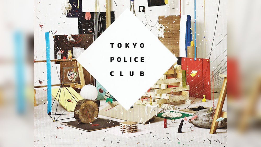 The album cover for Tokyo Police Club's "Champ" appears. The album was released in 2010 and recently had its 10th anniversary. 