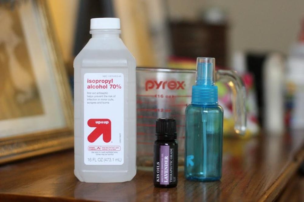 Supplies for your pillow mist. 