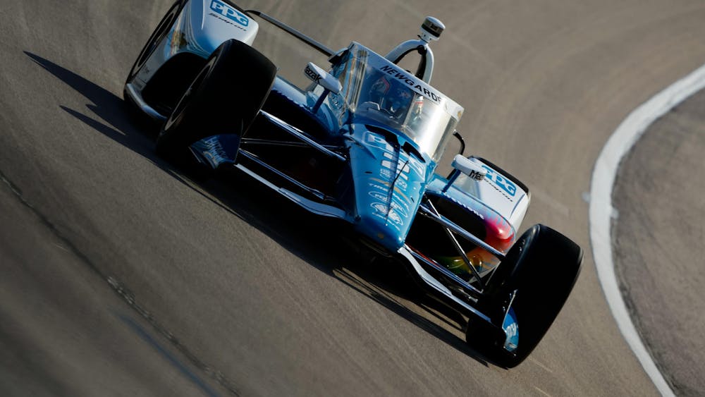 IndyCar driver Josef Newgarden at Texas Motor Speedway April 1, 2023, for PPG 375 practice. The NTT IndyCar Series’ Month of May at the Indianapolis Motor Speedway kicked off Friday.