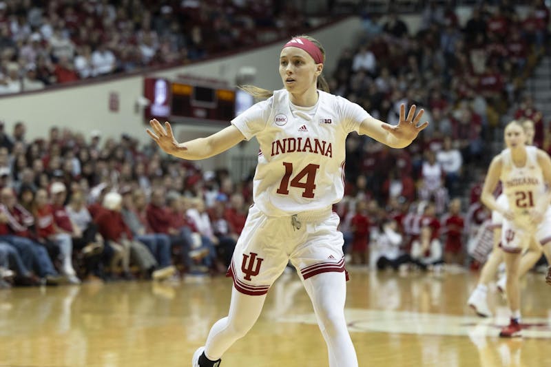 No. 14 Indiana women’s basketball pummels Purdue, sweeps season series