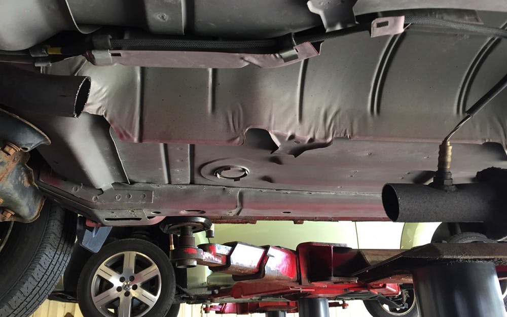 Catalytic converters, which convert carbon monoxide to carbon dioxide, were stolen from the bottom of six different vehicles between 11:30 p.m. Saturday and 11:00 a.m. Sunday from Willkie and Eigenmann&nbsp;parking lots. Repairs can cost as much as $1,000.&nbsp;