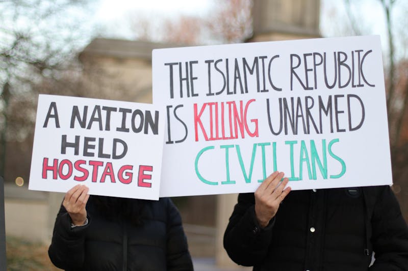 ‘It's our responsibility’: Iranian students, faculty host vigil for killed Iranians