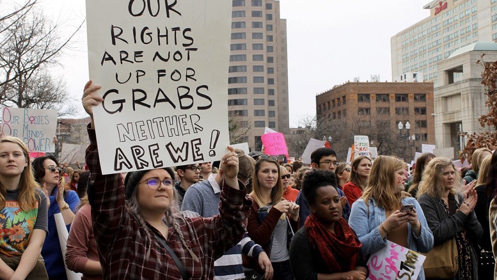 Thousands showed up to the Women's March in Indianapolis on Saturday&nbsp;at the Indiana State House.