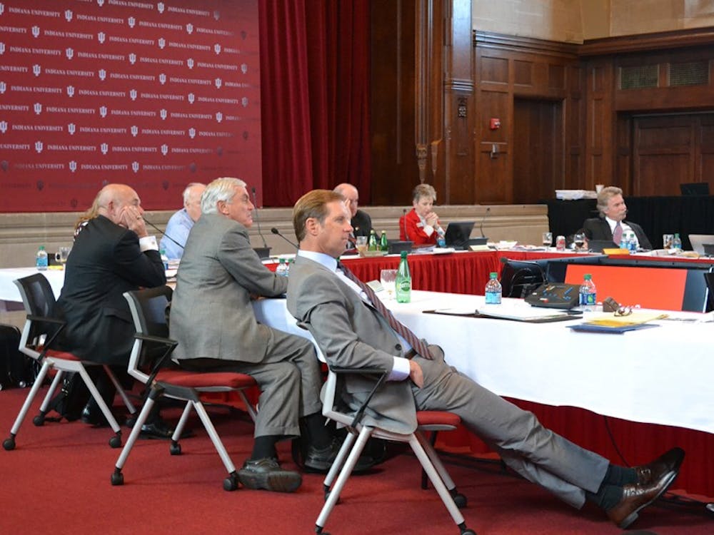 The Board of Trustees held a meeting at Alumni Hall Wednesday afternoon. 