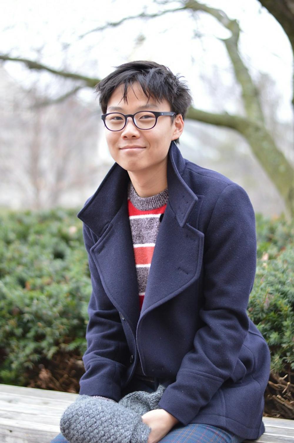 Sophomore Paul Yoon moved with his family to the United States from South Korea and is still in the process of becoming an American citizen.