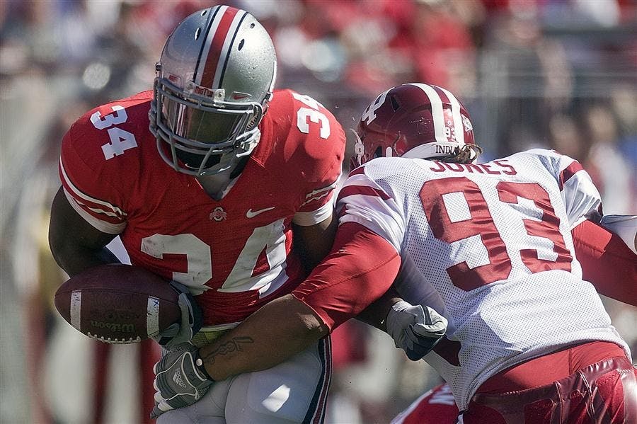 Carlos hyde on sale ohio state jersey