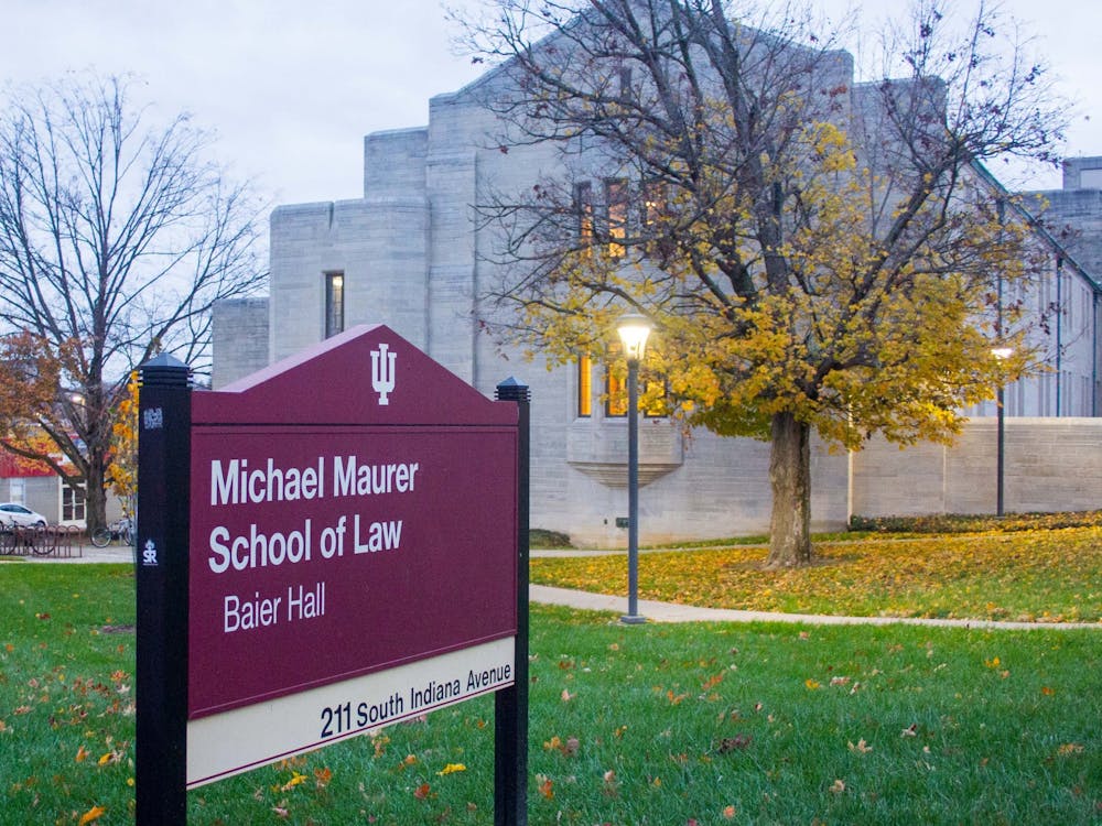 The Indiana University Maurer School of Law is seen on Nov. 15, 2021, on 211 S. Indiana Ave. IU Almuna Doris Pryor was voted 60-31 by the U.S. Senate to the 7th District court on Dec. 6, 2022. 