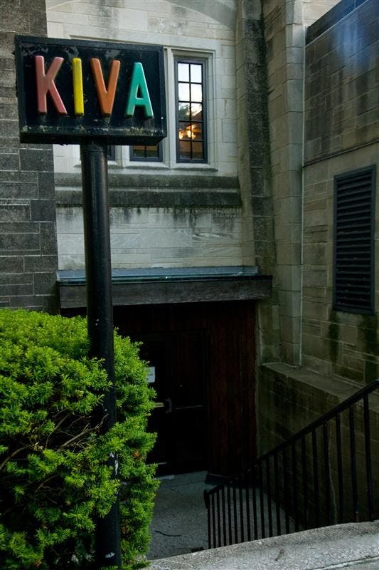 A part of the Indina Memorial Union, restaurant Kiva is a great lunch spot. 