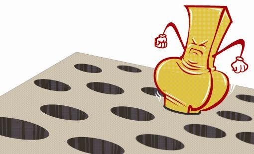 You can't fit a square peg in a round hole