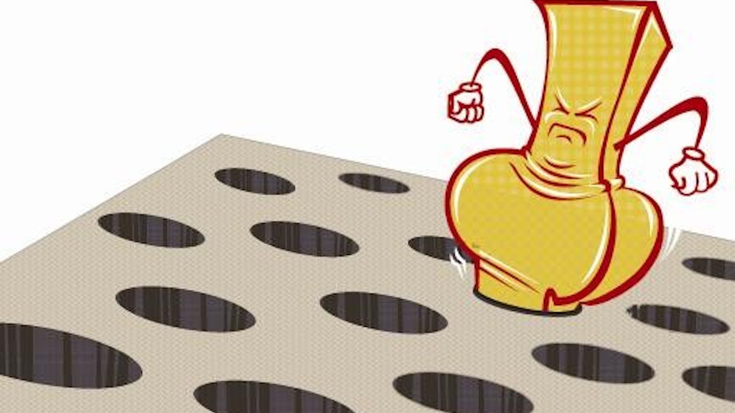 You can't fit a square peg in a round hole