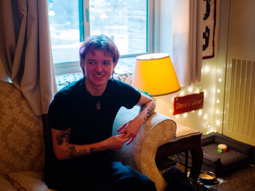 <p>Declan Farley is seen in his room on Jan. 19, 2023. Farley, who amassed 2.2 million views for a TikTok where he detailed his experience with harassment from other students in his dorm, has decided to leave IU.</p>