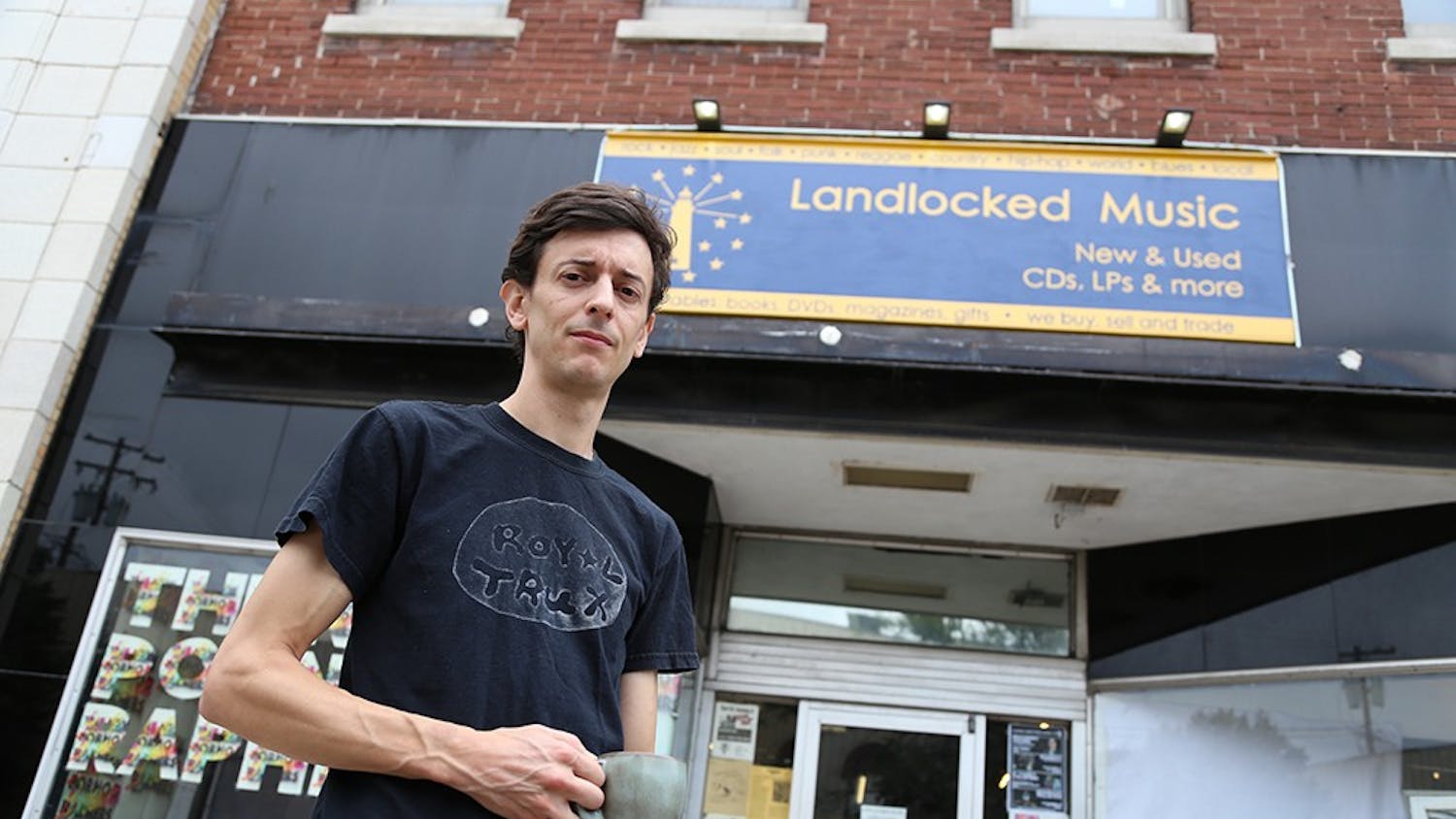 Co-owner Jason Nickey opened Landlocked Music in March 2006. 