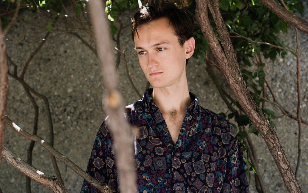 Tim Darcy's debut solo album, "Saturday Night," deals with imagery of rivers as he navigates through a variety of inner currents and the impulse to create. Darcy will perform Wednesday night at the Bishop.