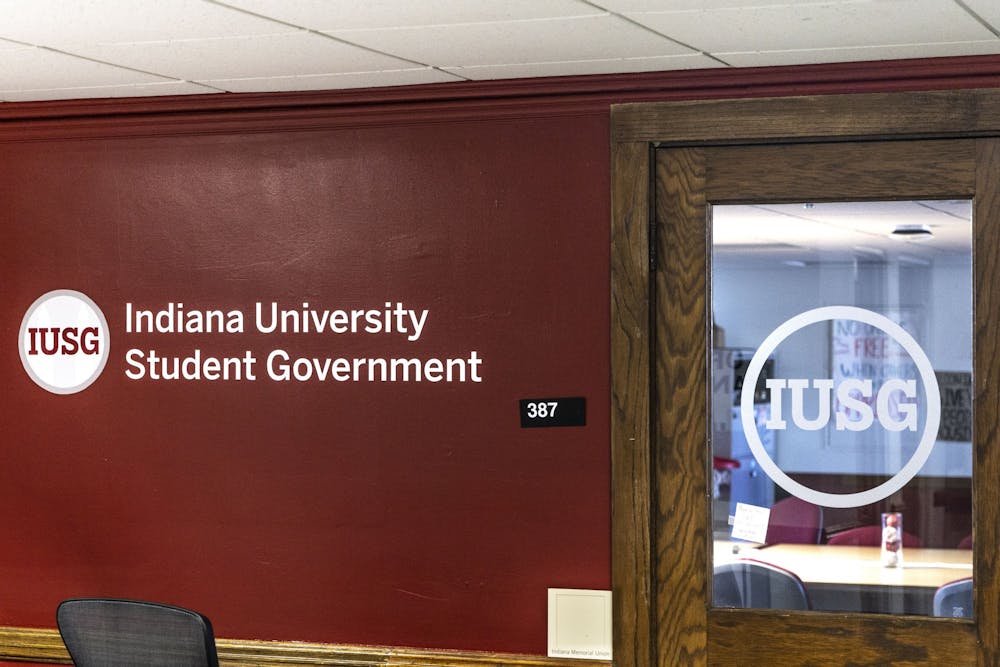 <p>The IU Student Government office is seen Jan. 16, 2022, in the Student Involvement Tour at the Indiana Memorial Union. IUSG is set to consider applicants for Supreme Court justices, plans for advocacy initiatives and a new constitution during the legislative session that began Jan. 10.</p>
