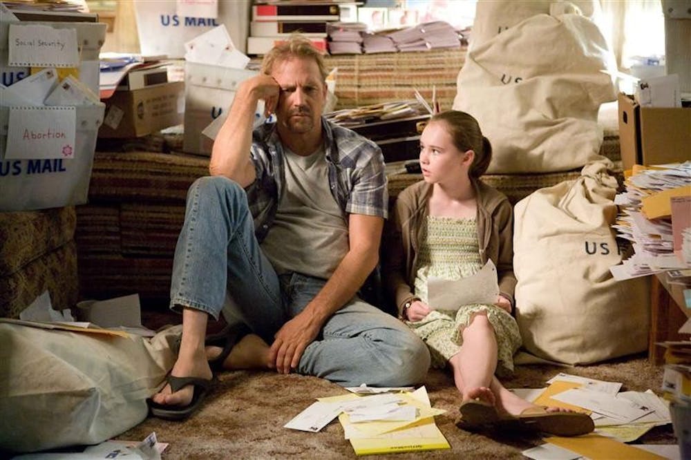 Strong performances by Kevin Costner and Madeline Carroll hold the movie together.