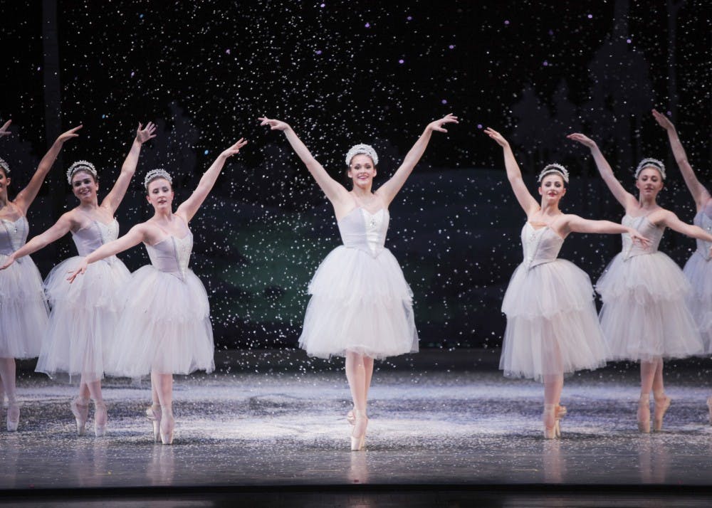 The IU ballet company performs a dress rehearsal for the "The Nutcracker" in 2016 at the Musical Arts Center. This year, "The Nutcracker" ballet will be performed at 2 and 7:30 p.m. Nov. 29 to Dec. 2 at the MAC.