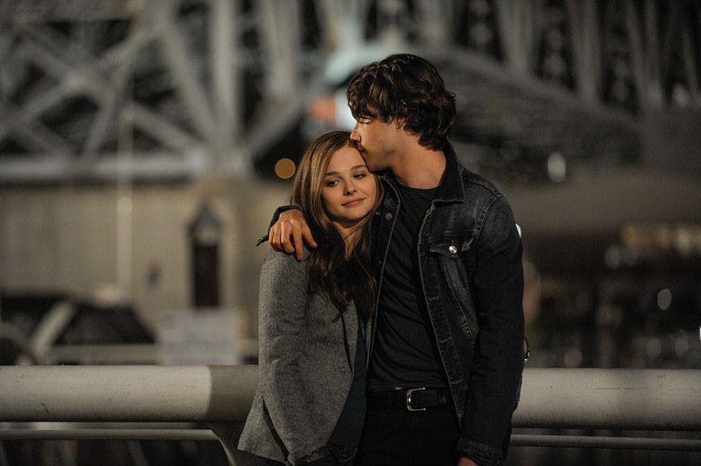 Chloe Grace Moretz and Jamie Blackley star as Mia and Adam in &quot;If I Stay,&quot; a film adaptation of Gayle Forman&apos;s novel. (Doane Gregory/Warner Brothers/New Line Cinema/MGM/MCT)