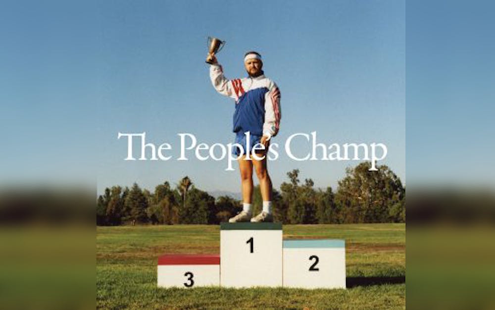 <p>Quinn XCII&#x27;s album cover &quot;The People&#x27;s Champ&quot; is shown. His most recent release represents another step on his journey, with the Michigan-based artist producing what sounds like a top-of-the-line pop record. </p>