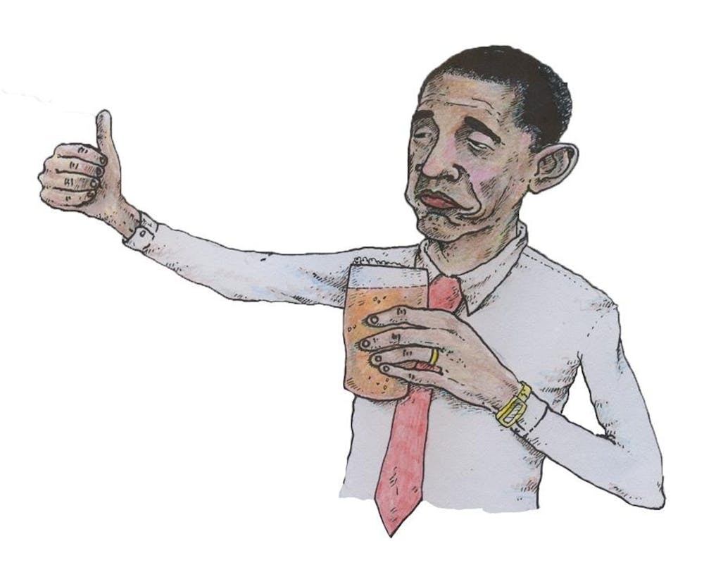Would you drink with POTUS?