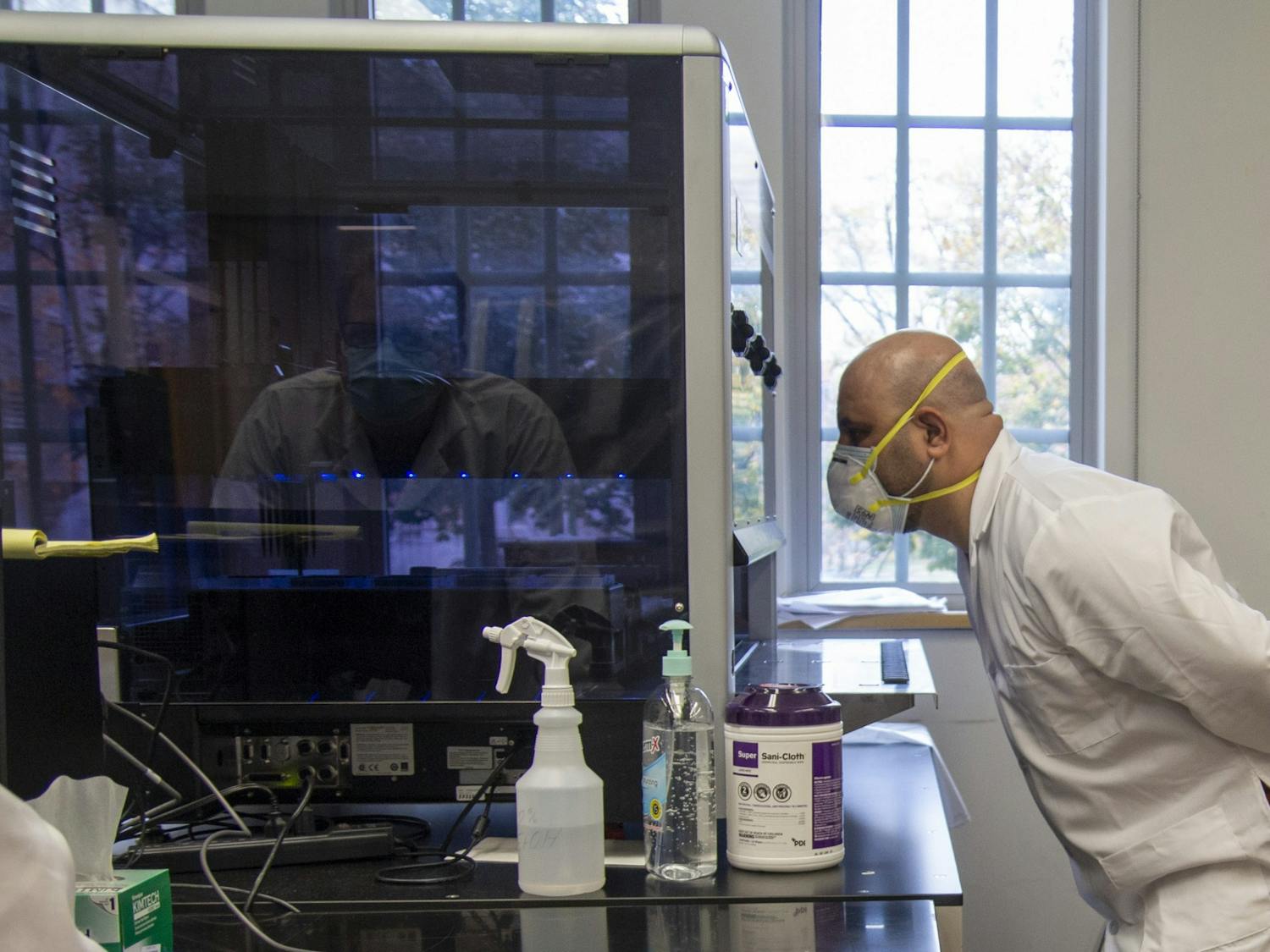 GALLERY: IU's new COVID-19 testing labs give insight into testing process