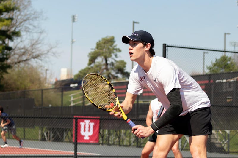 Indiana men’s tennis wins 2nd-straight game, topples rival Purdue